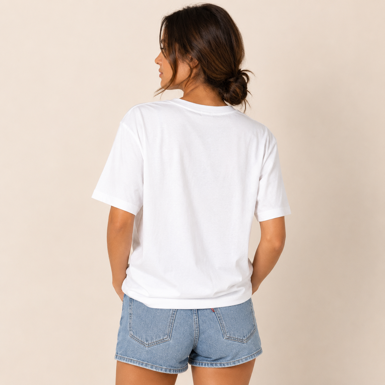 Women's Oversized Cotton T-Shirt "Partially Sclerata"