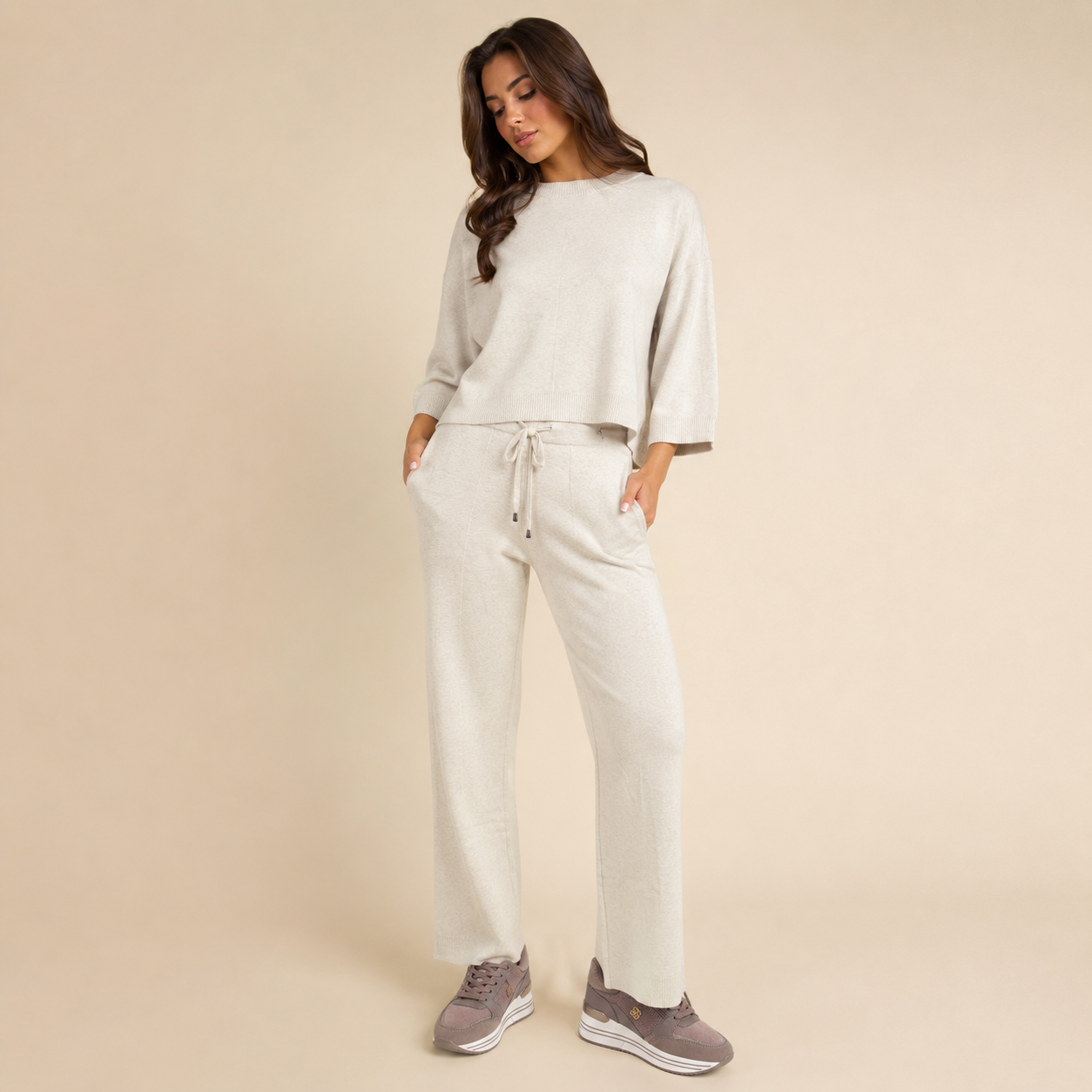Maglia oversize in maglia