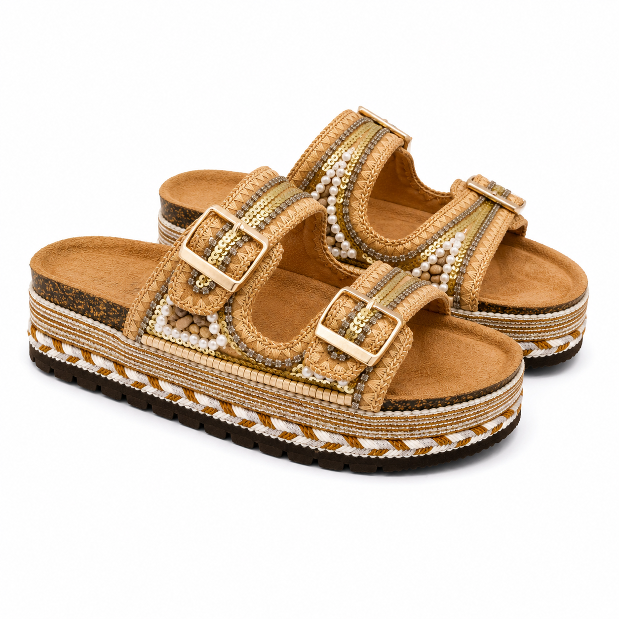 Ciabatte Ibiza Pearl Platform