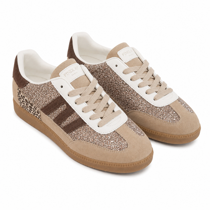 Sneakers Glitter Animalier