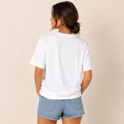 Women's Oversized Cotton T-Shirt "Partially Sclerata"