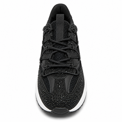 Sneakers Donna Chunky con Strass