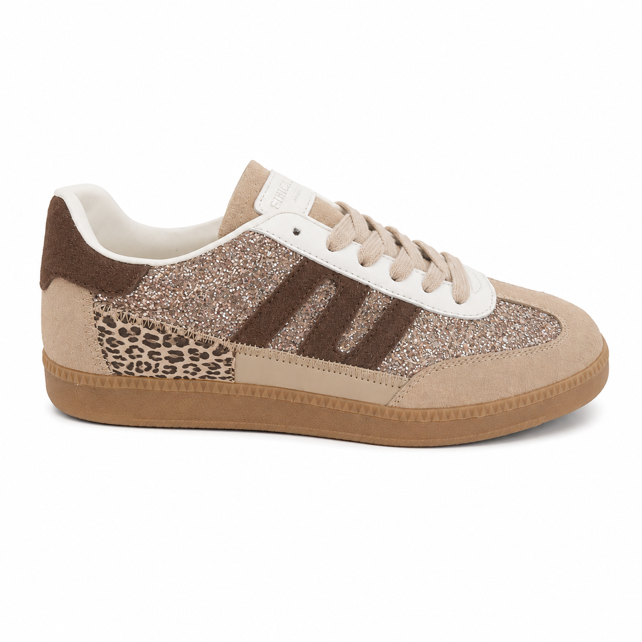 Sneakers Glitter Animalier