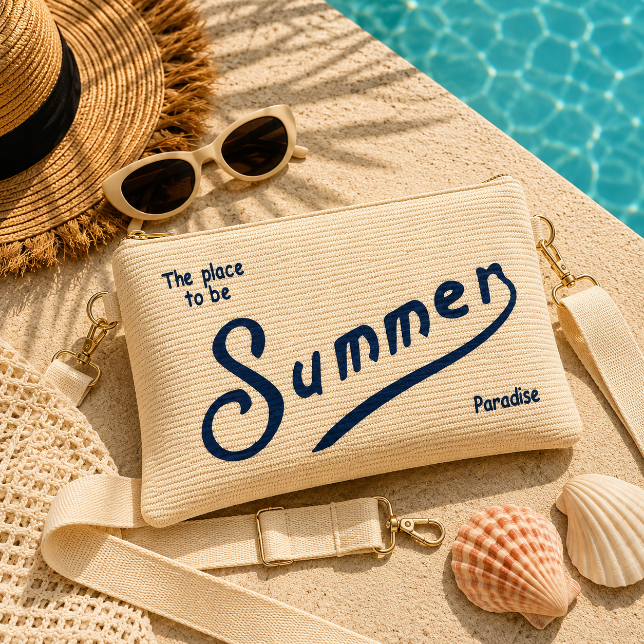 Pochette Summer Paradise con Tracolla