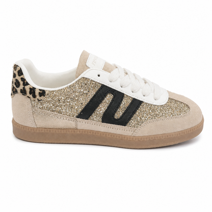 Sneakers Glitter Animalier