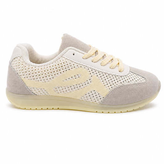 Sneaker Damen aus Mesh mit farbigen Details