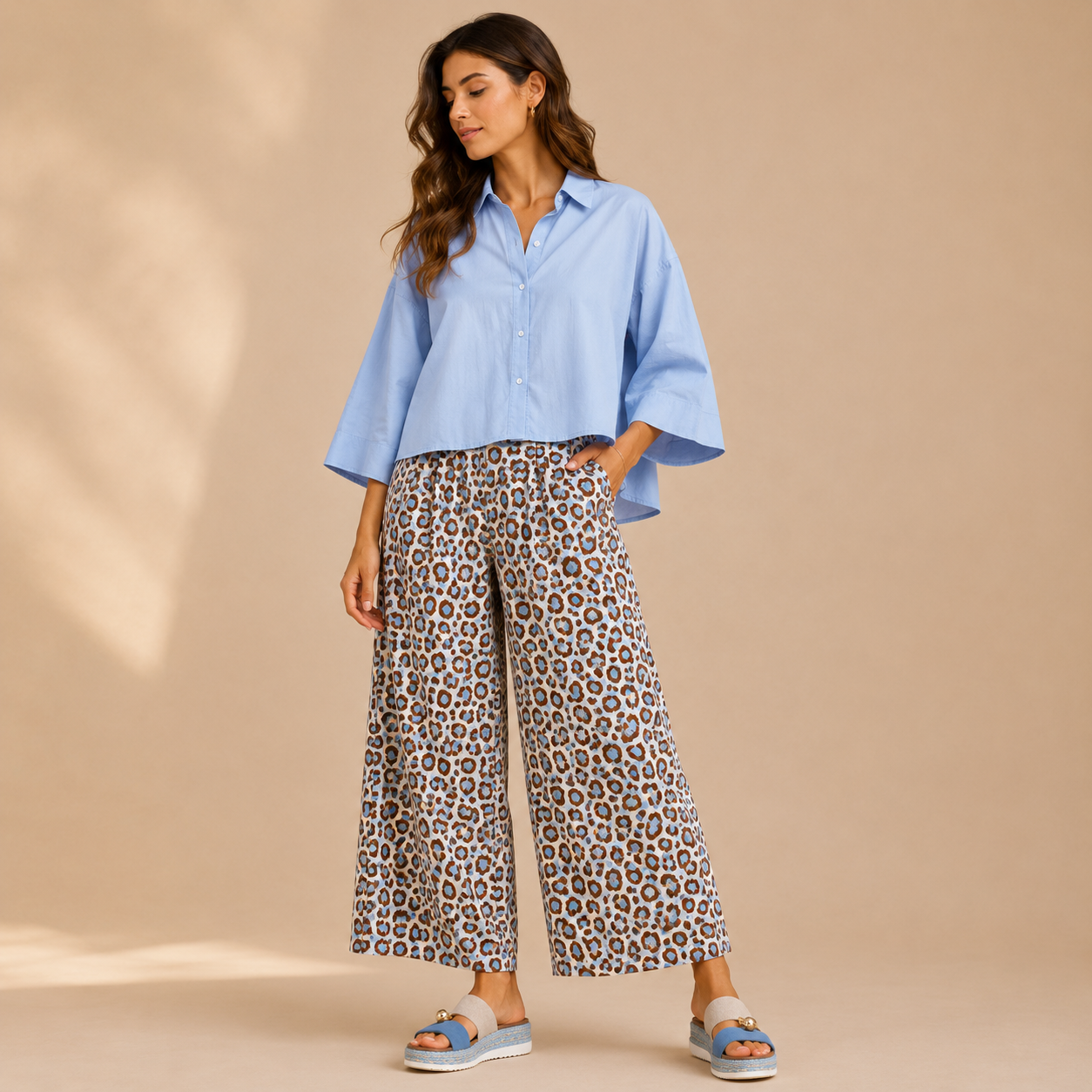 Camicia Cropped Donna Made in Italy