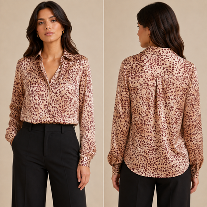 Camicia Donna Mimì-Muà Fantasia Animalier
