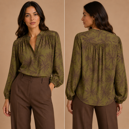 Camicia Donna Fantasia Floreale Mimì-Muà