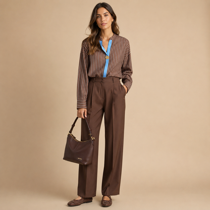 Camicia Donna a Righe Bicolor Mimì-Muà