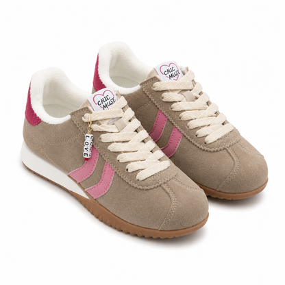 Sneakers Donna Chic Muse – Stile Retrò con Interno Morbido