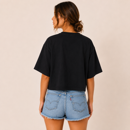 T-Shirt Donna “Chill Out” Bianca/Nera