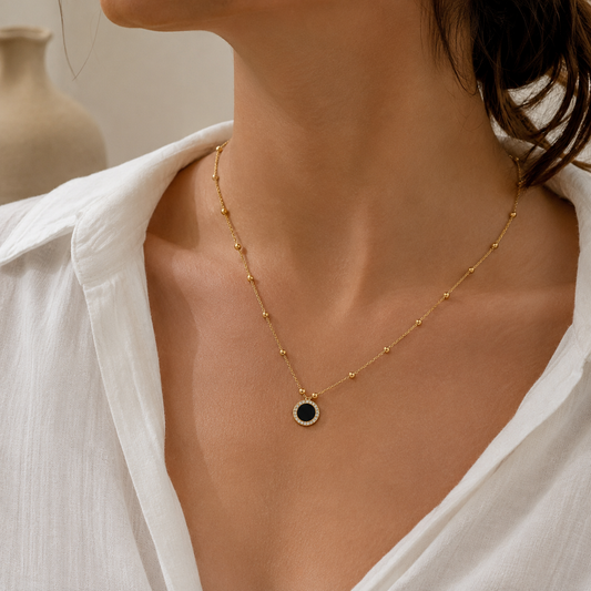 Collana Black Circle