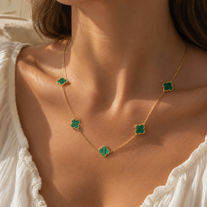 Collana Emerald Charms