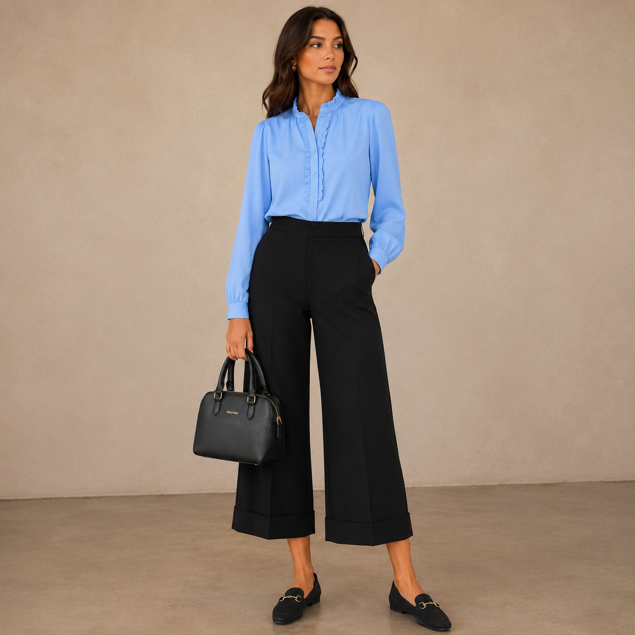 Camicia Donna con Rouches Mimì-Muà