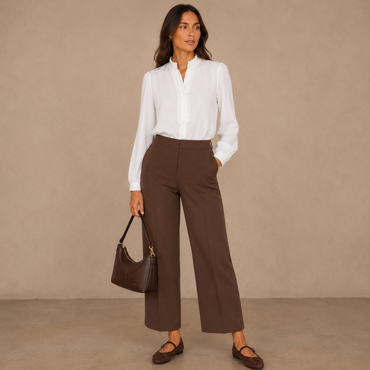Camicia Donna con Rouches Mimì-Muà