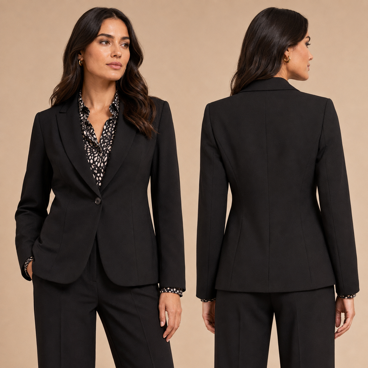 Giacca Blazer Donna MIMI-MUA Elegante Tailleur