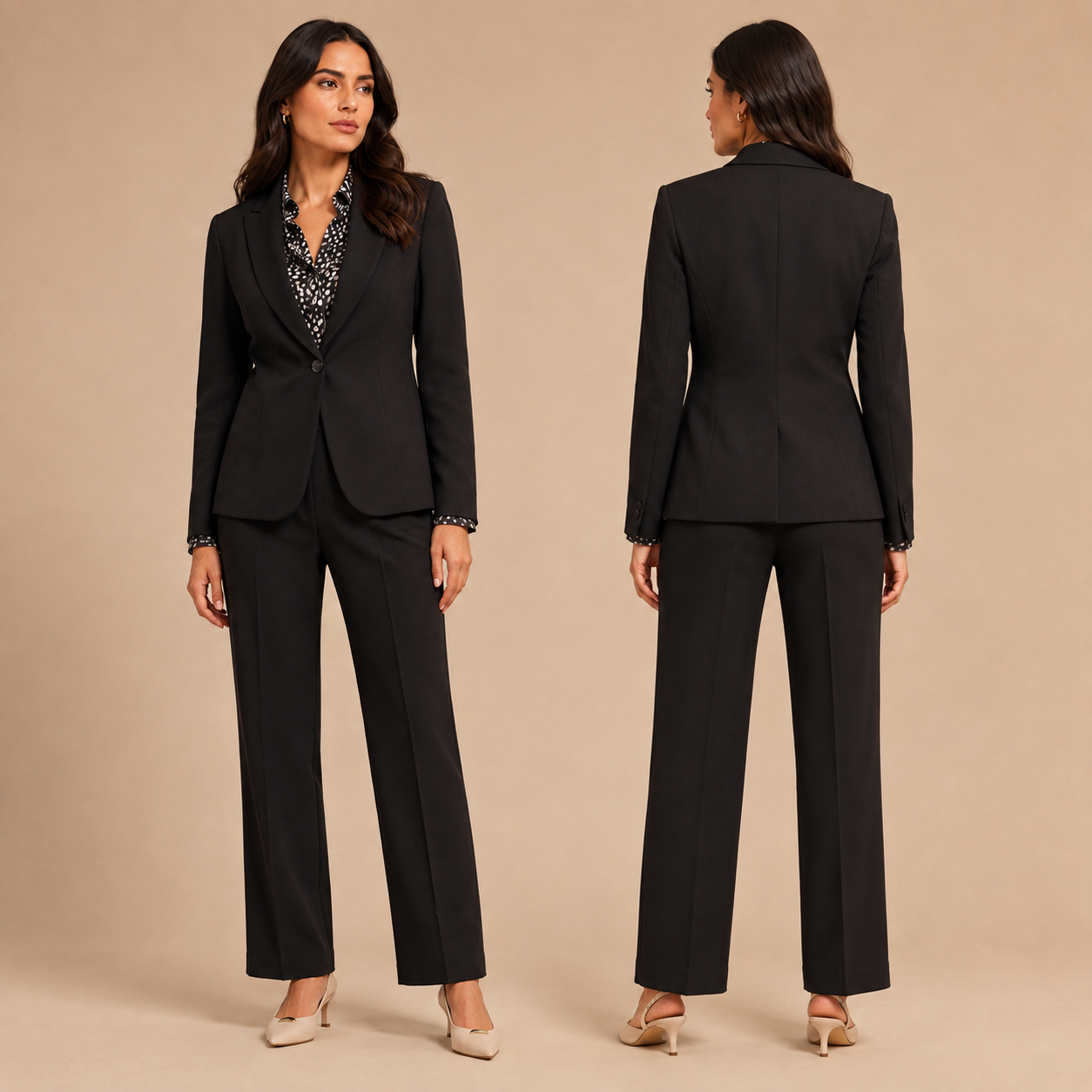 Pantalone Donna MIMI-MUA Elegante Tailleur
