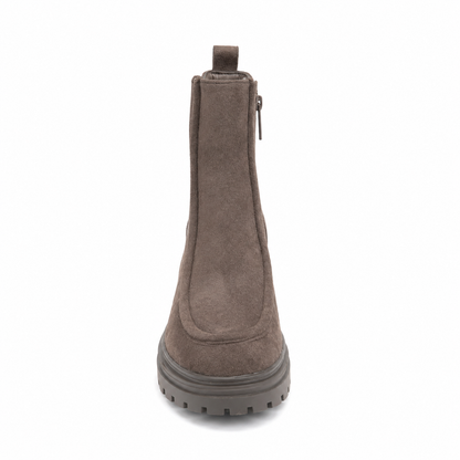 Stivaletti Chelsea Chunky in Camoscio
