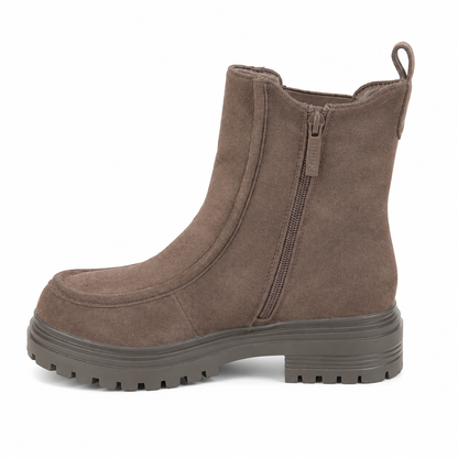 Stivaletti Chelsea Chunky in Camoscio
