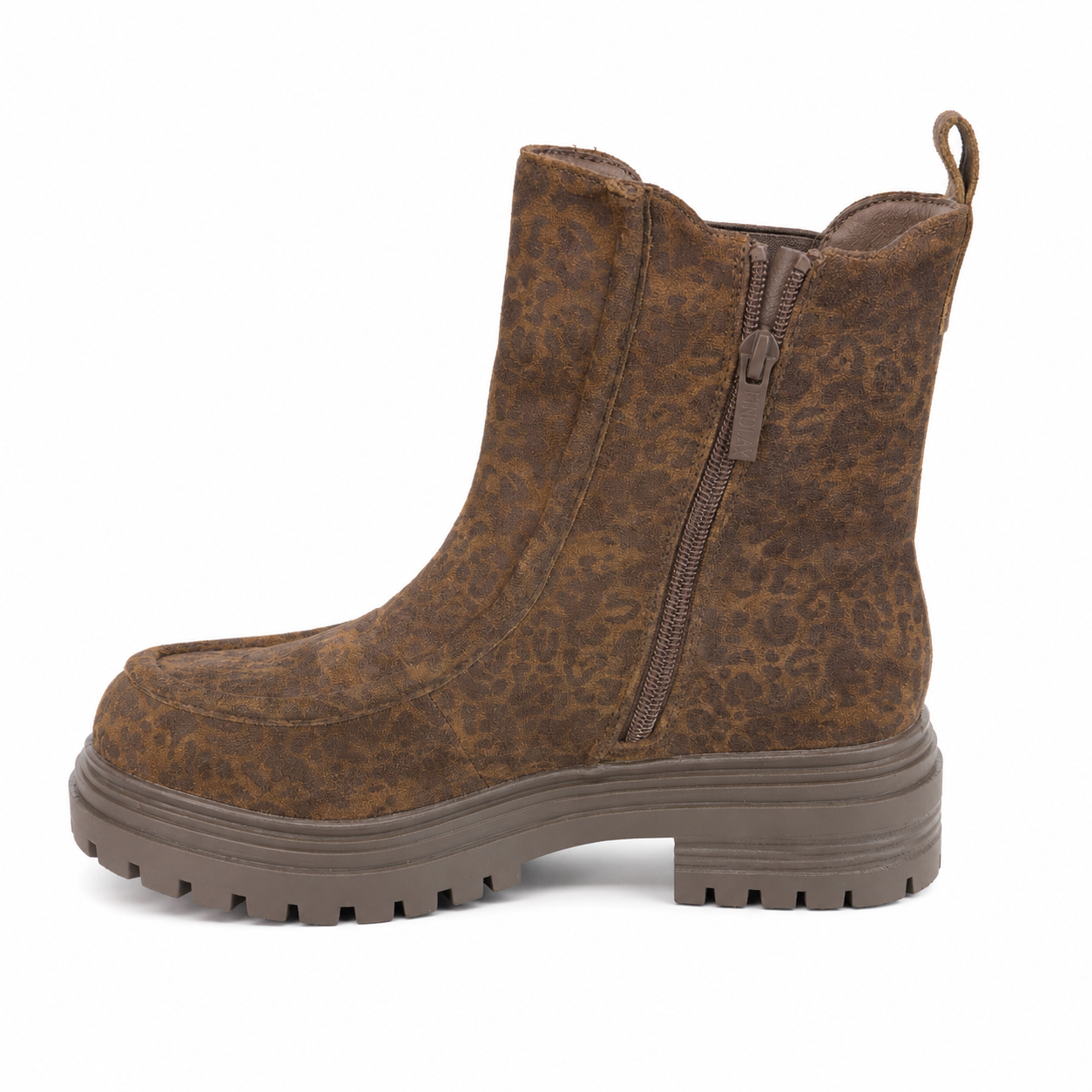 Stivaletti Chelsea Chunky in Camoscio