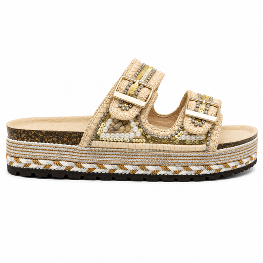 Ciabatte Ibiza Pearl Platform