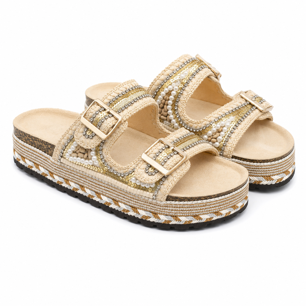 Ciabatte Ibiza Pearl Platform