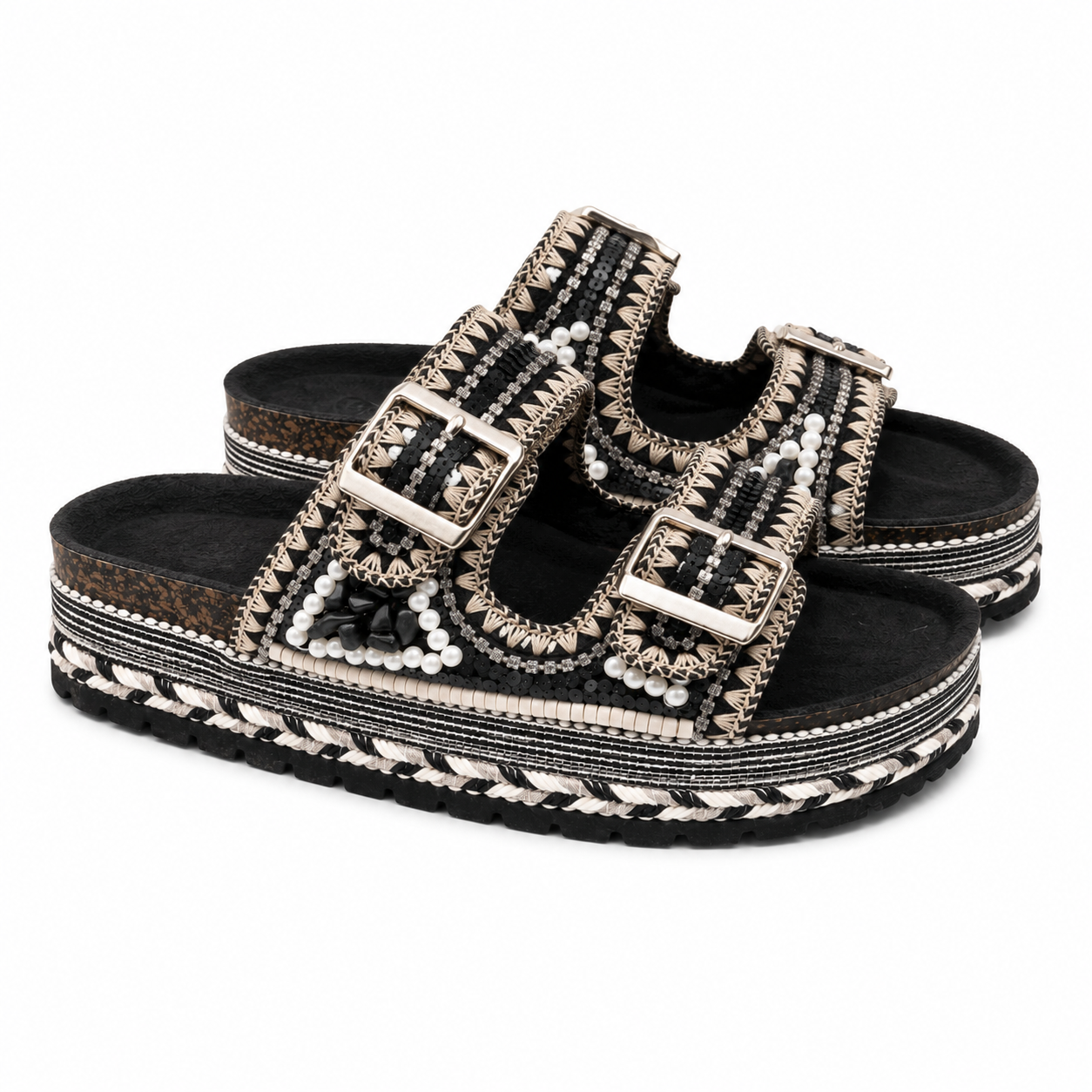 Ciabatte Ibiza Pearl Platform