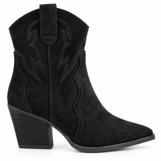 Stivaletto Camperos basso effetto suede