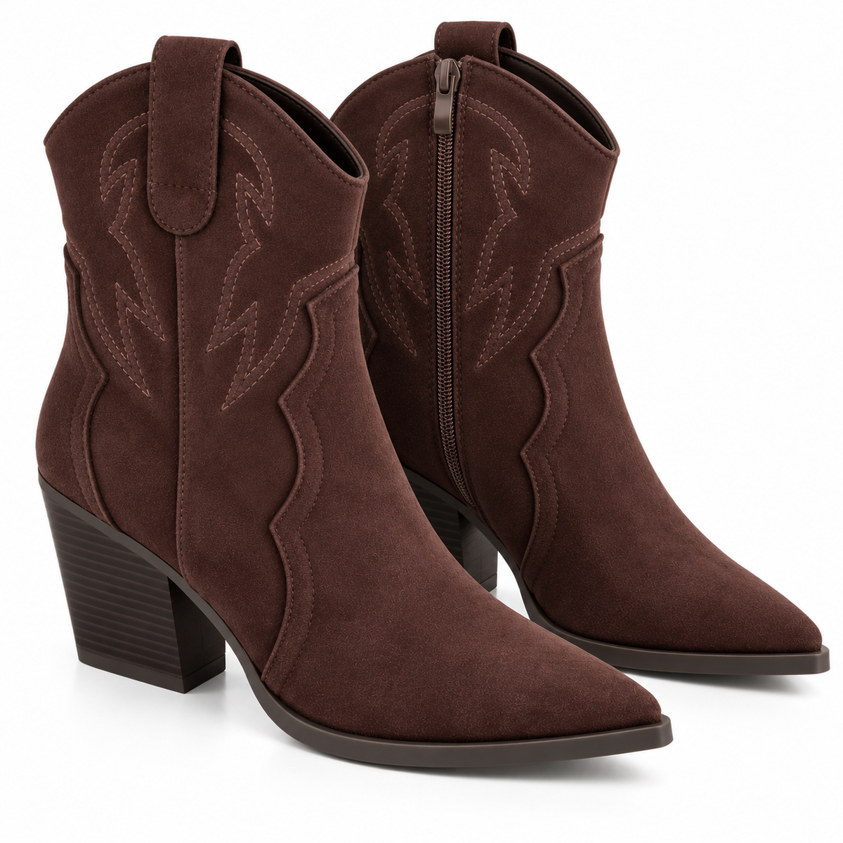 Stivaletto Camperos basso effetto suede