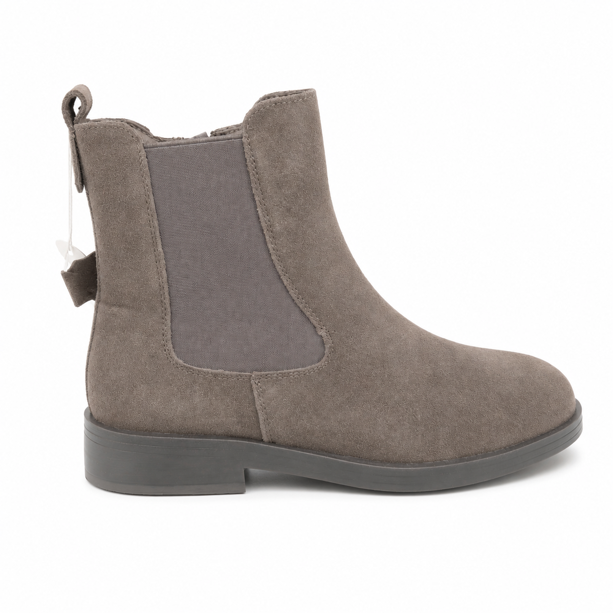 Stivaletti Chelsea Suede Donna con Elastico e Zip
