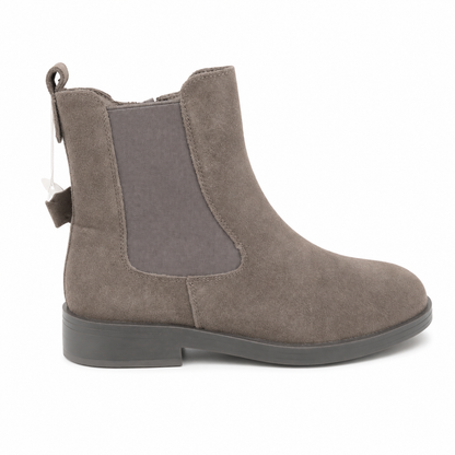 Stivaletti Chelsea Suede Donna con Elastico e Zip