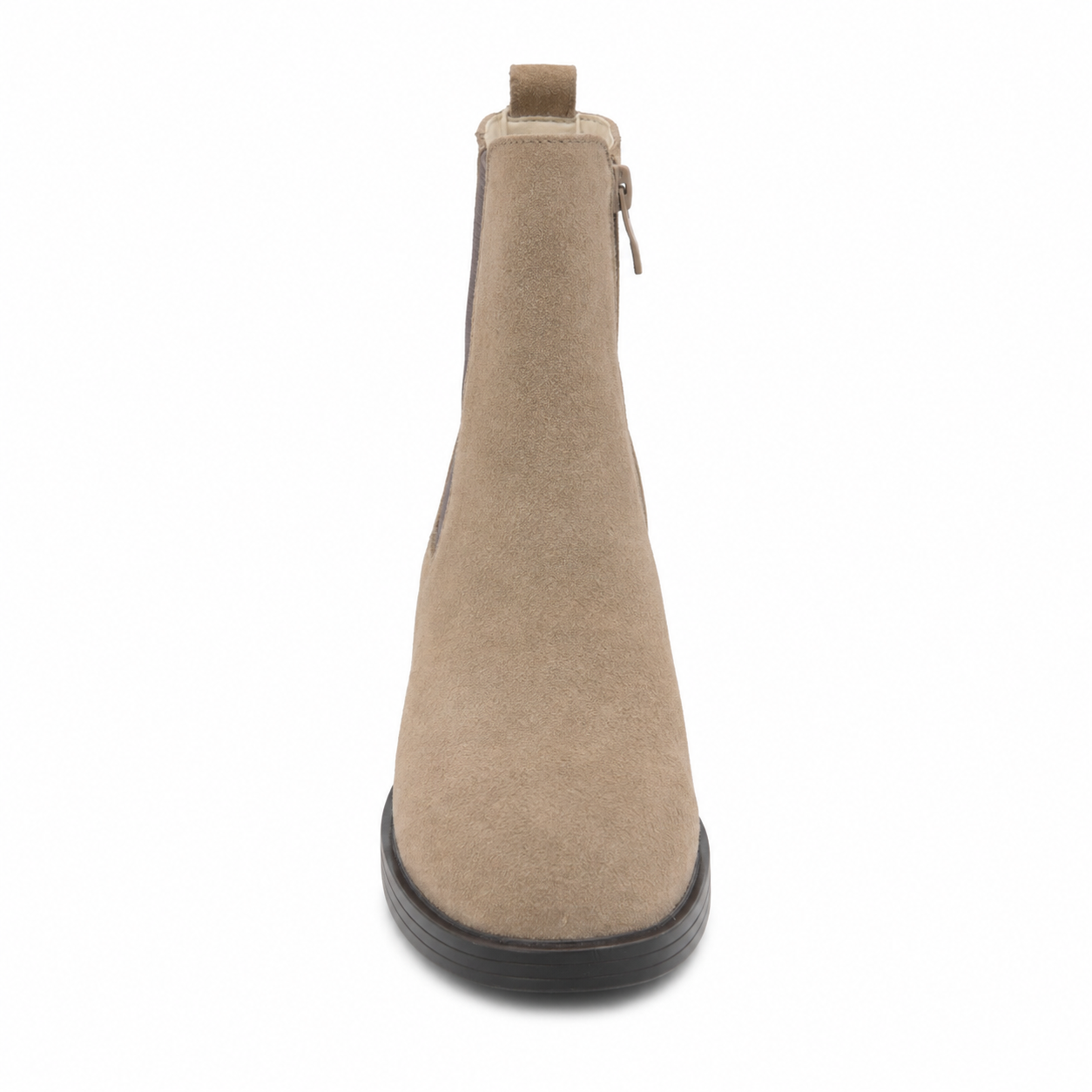 Stivaletti Chelsea Suede Donna con Elastico e Zip