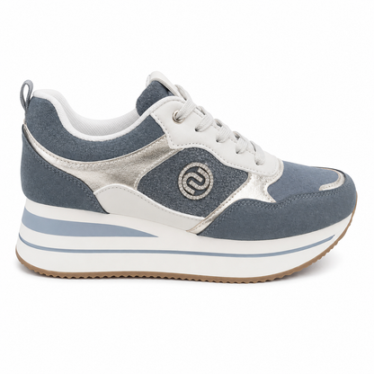 Sneakers Platform Donna con Dettagli