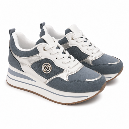 Sneakers Platform Donna con Dettagli