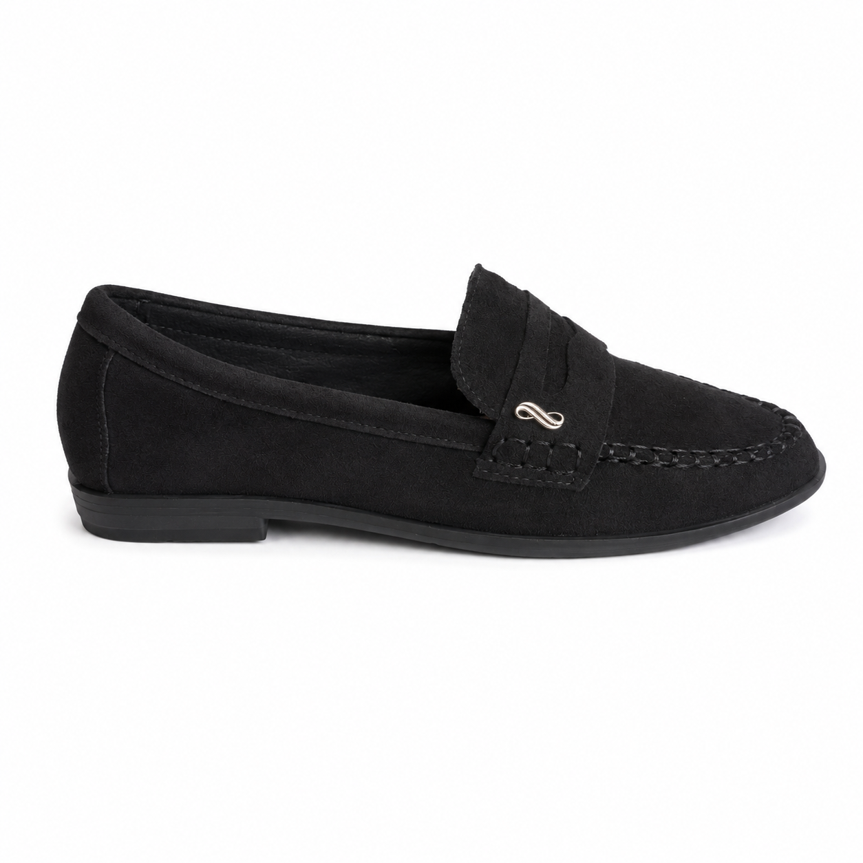 College-Loafer in Velourslederoptik