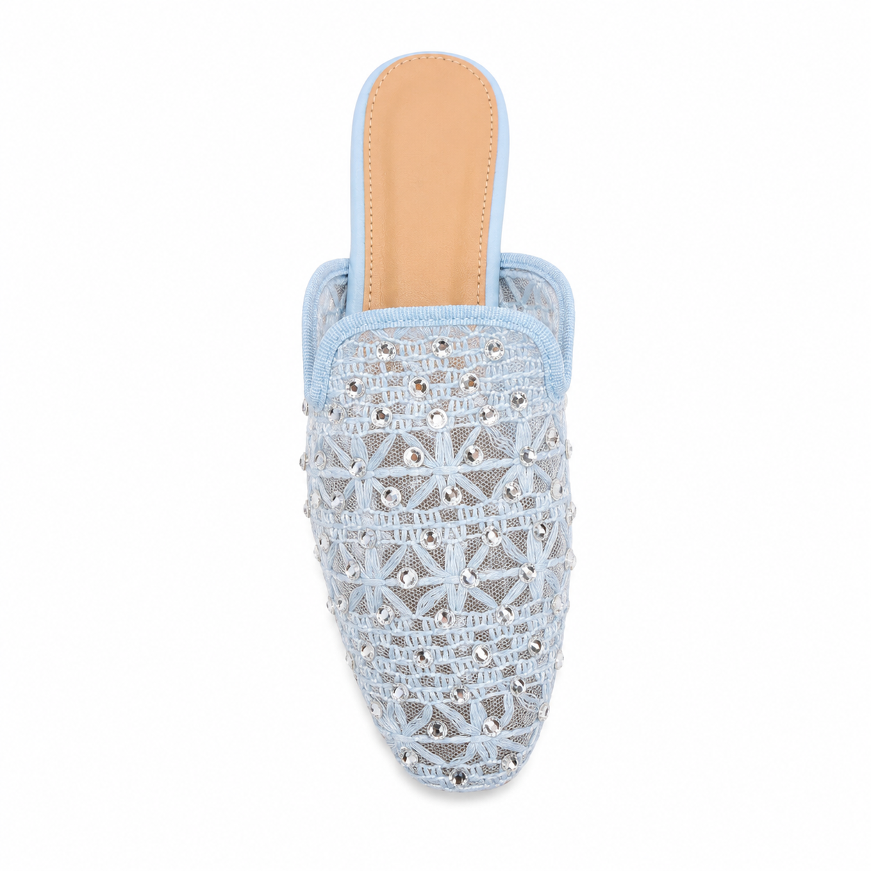 Sabot Donna Traforato con Strass