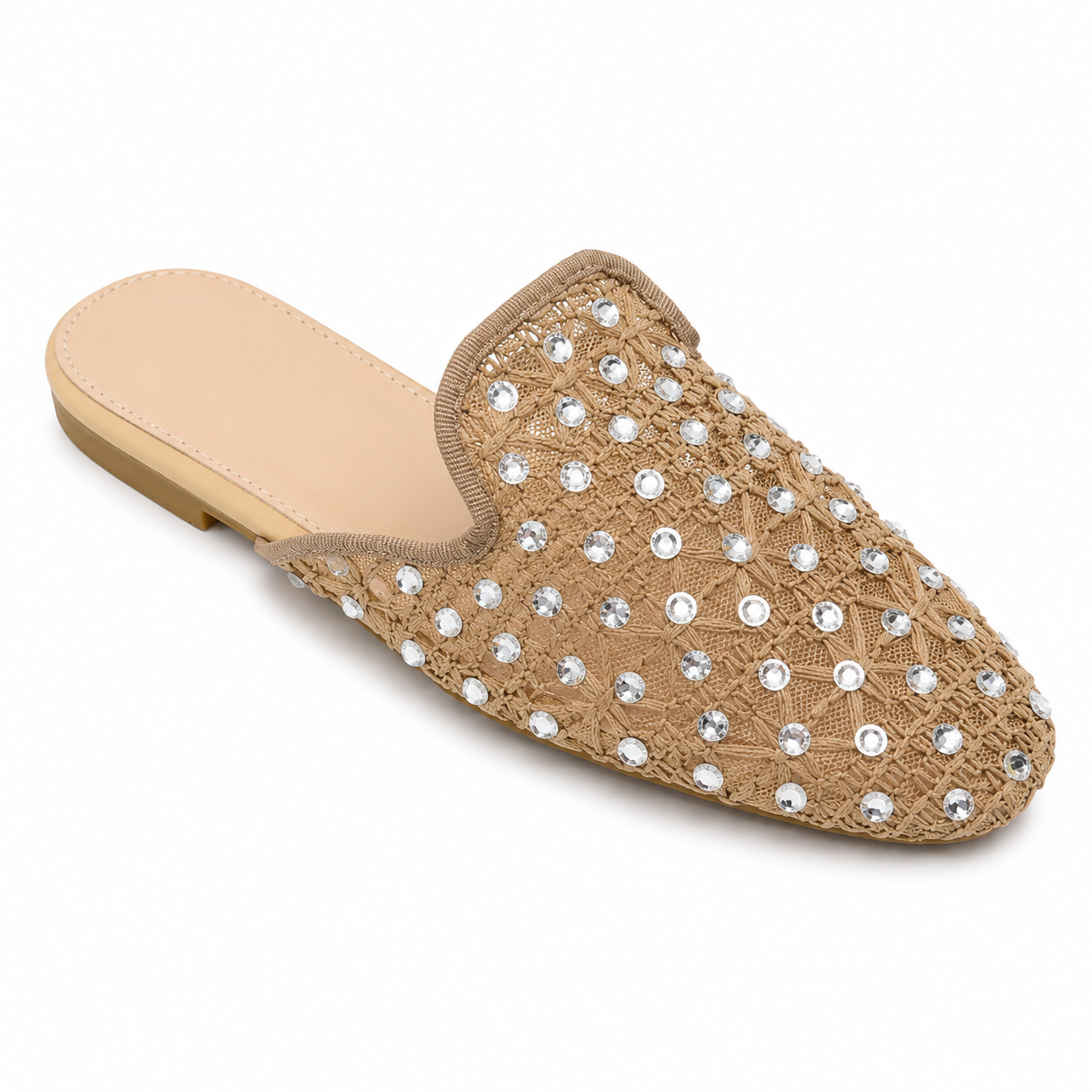 Sabot Donna Traforato con Strass