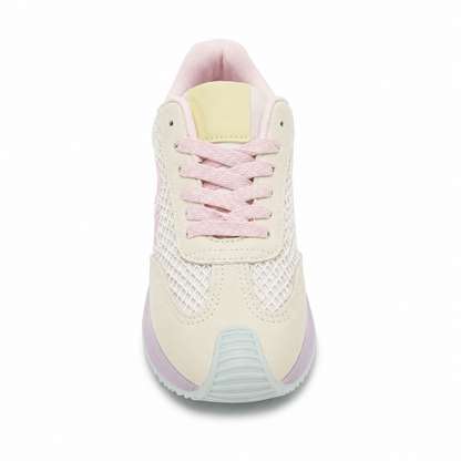 Sneakers Donna in Mesh con Dettagli Pastello