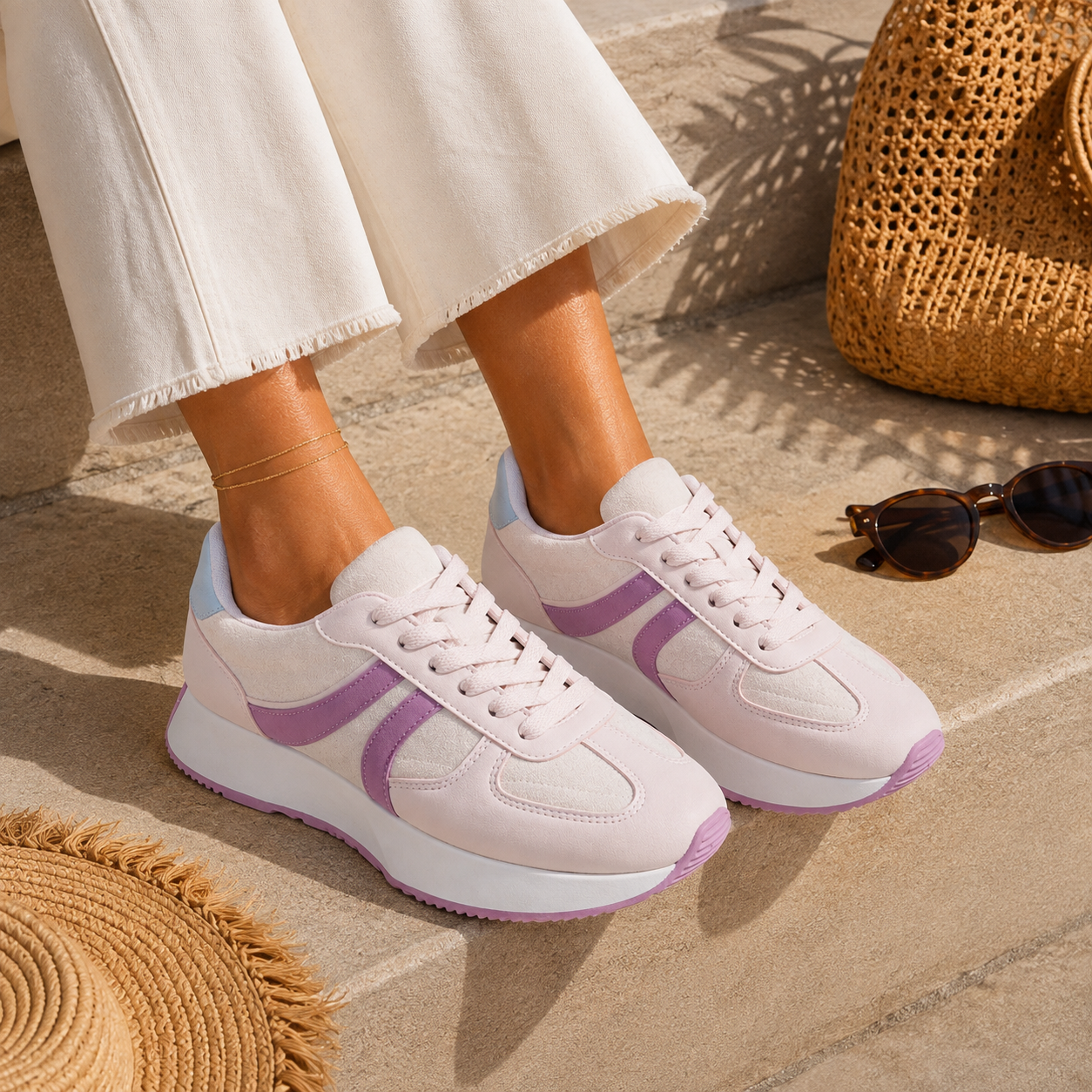Sneakers Retro Bloom