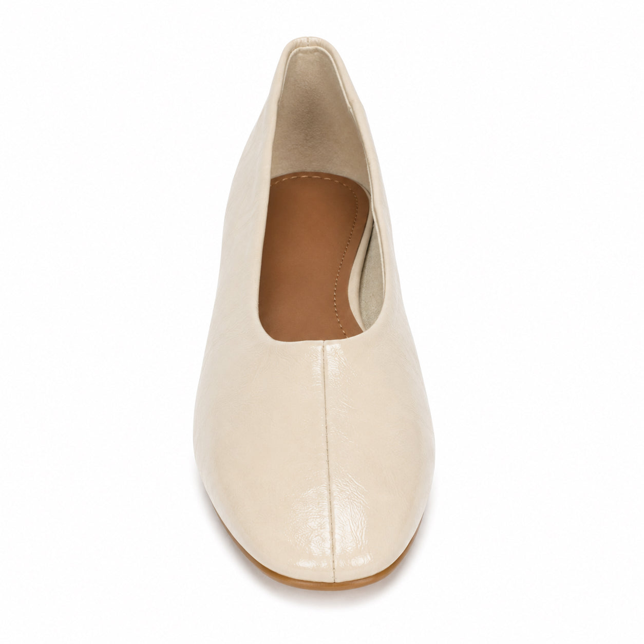 Ballerina Donna Vernice Morbida – Beige e Verde Oliva