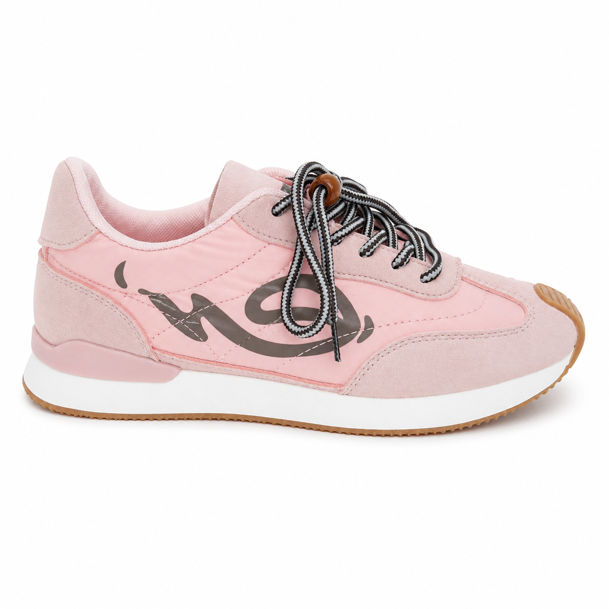 Sneakers Casual con Lacci Decorativi