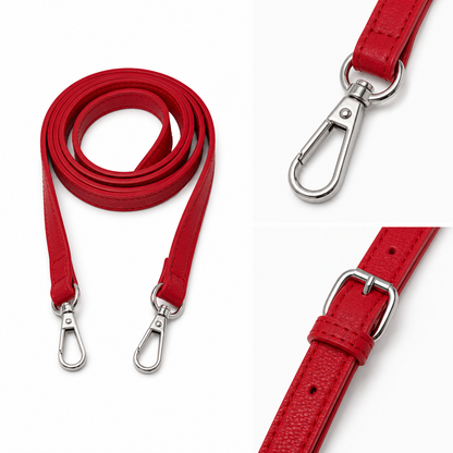 Borsa Tracolla Effetto Rafia con Chiusura Gioiello – Azzurro, Camel, Rosso e Rosa