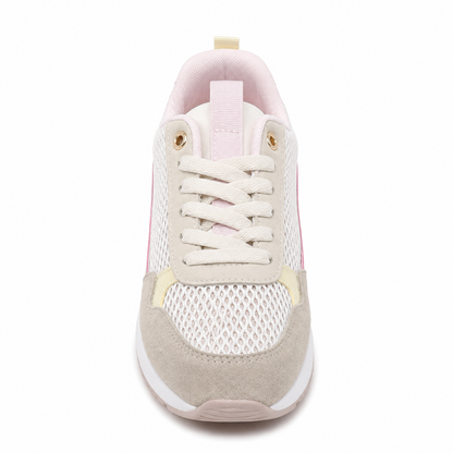 Sneakers Donna in Mesh con Dettagli Multicolor
