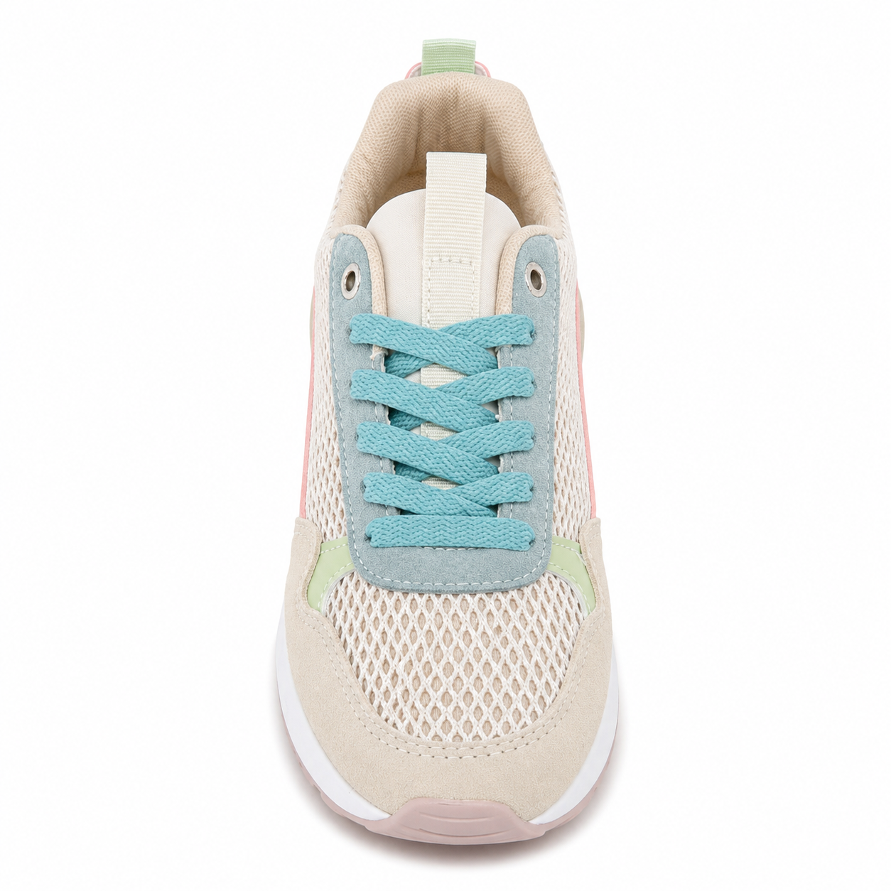 Sneakers Donna in Mesh con Dettagli Multicolor