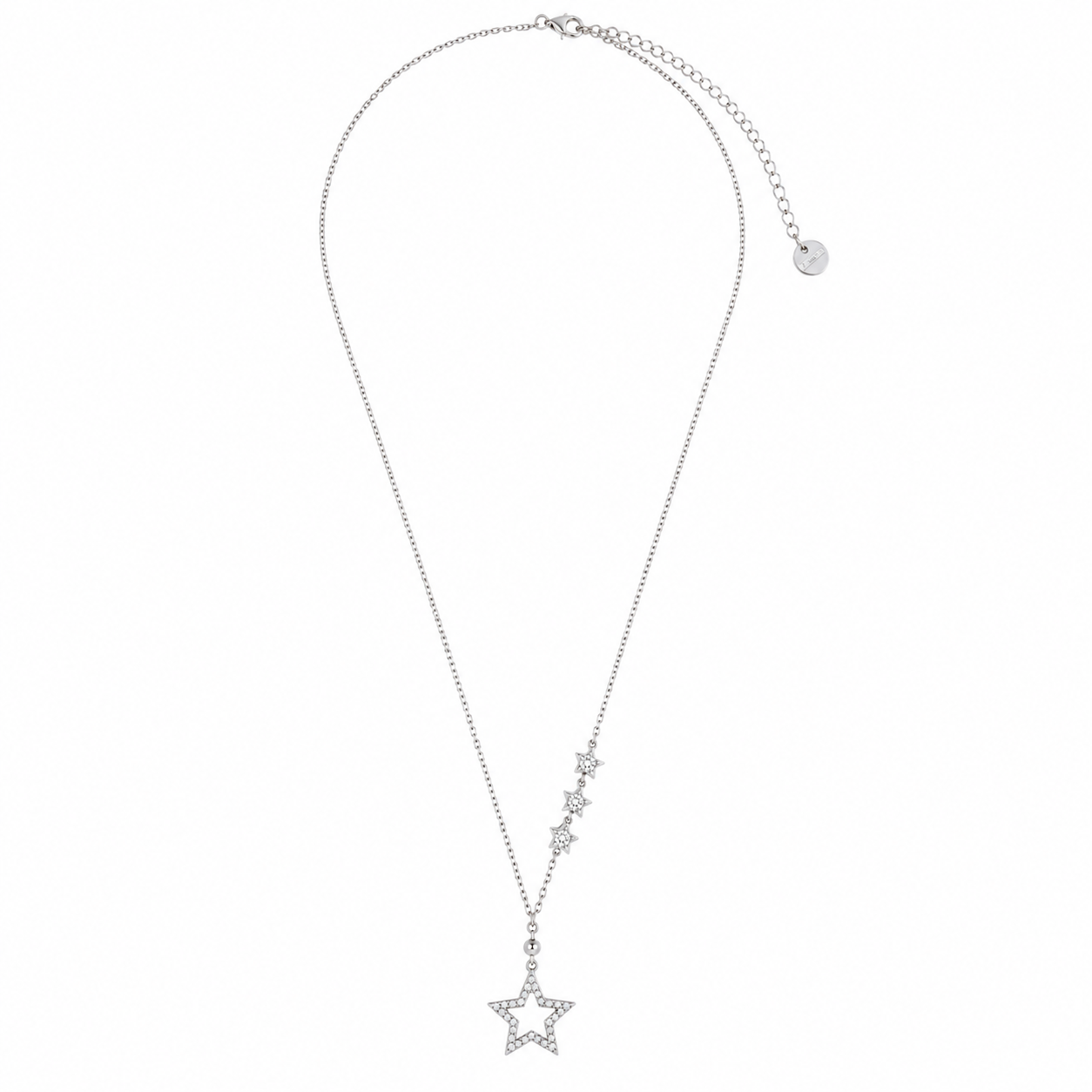 Collana Stella con Zirconi e Dettagli Stelline