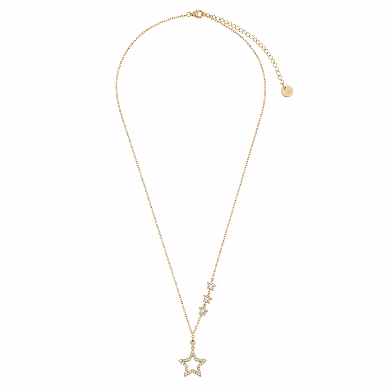 Collana Stella con Zirconi e Dettagli Stelline